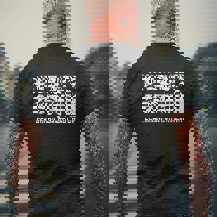 タイボクシング ムエタイ メンズTシャツ バックプリント 高齢者への贈り物