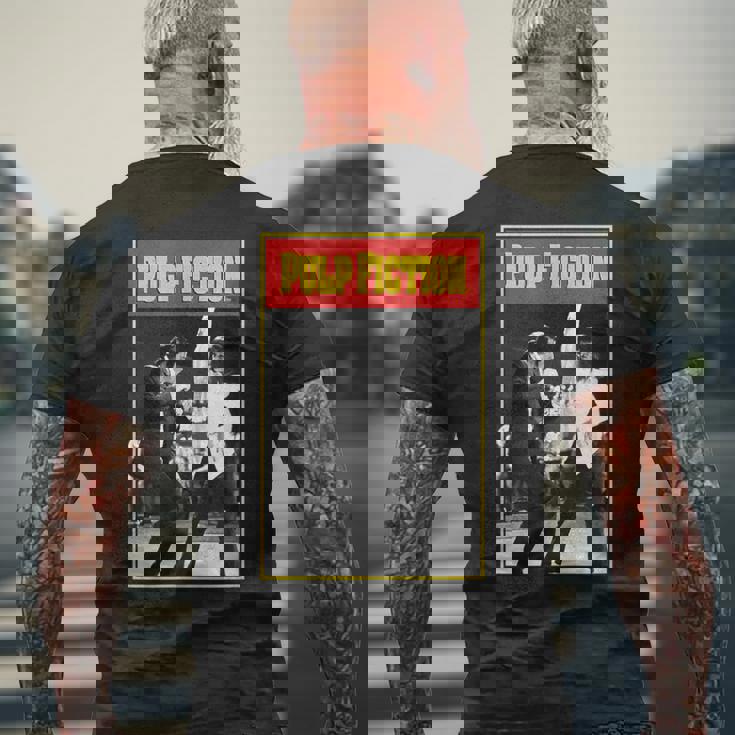 ダンスポートレートグラフィックヴィンス&ミア Papl766 メンズTシャツ バックプリント 高齢者への贈り物