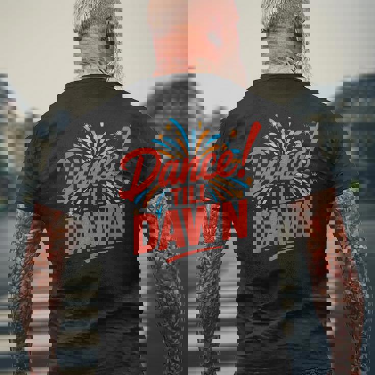 ダンス・ティル・ドーン メンズTシャツ バックプリント 高齢者への贈り物