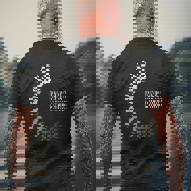 チェスプレーヤー チェスの駒 考え 戦略 次の動き メンズTシャツ バックプリント 高齢者への贈り物