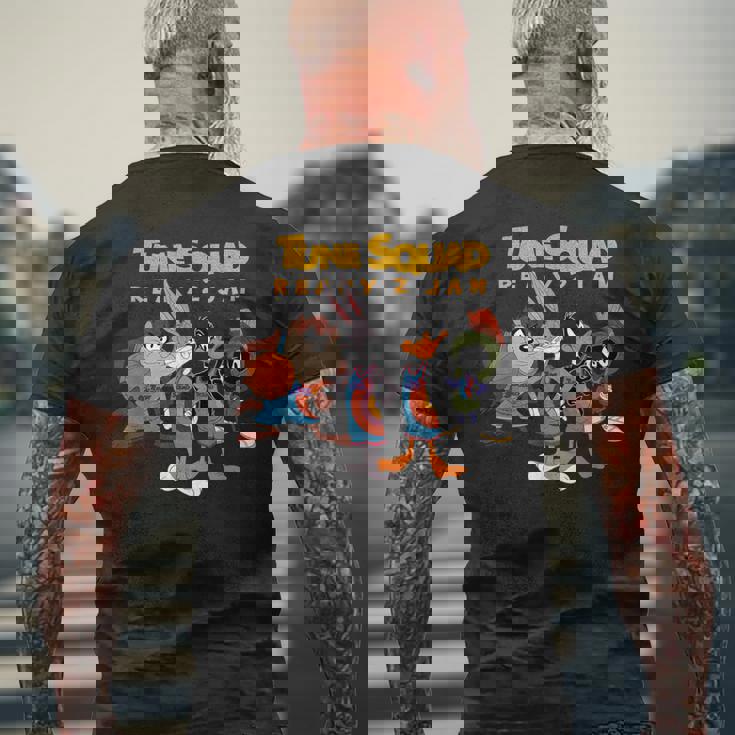 チューン・スクワッド・レディー 2 ジャム メンズTシャツ バックプリント 高齢者への贈り物