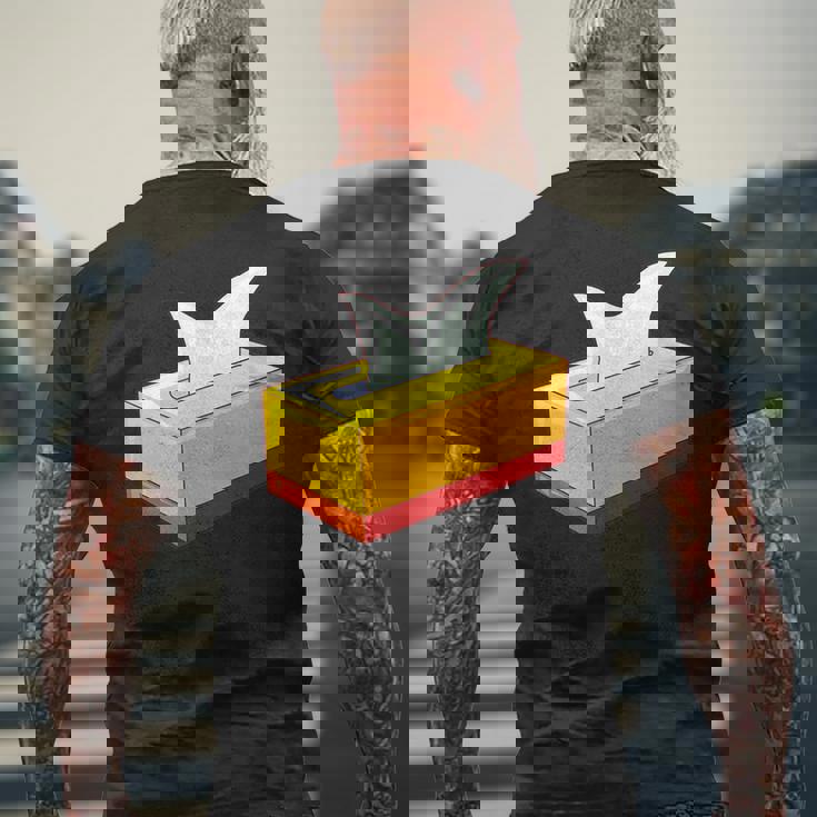 ティッシュボックス メンズTシャツ バックプリント 高齢者への贈り物