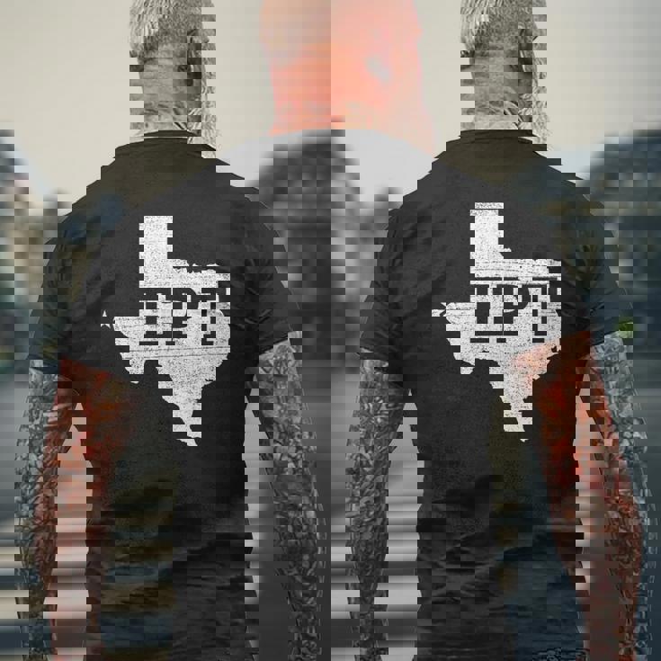 テキサスシルエットのept El Paso Txデザイン。 メンズTシャツ バックプリント 高齢者への贈り物