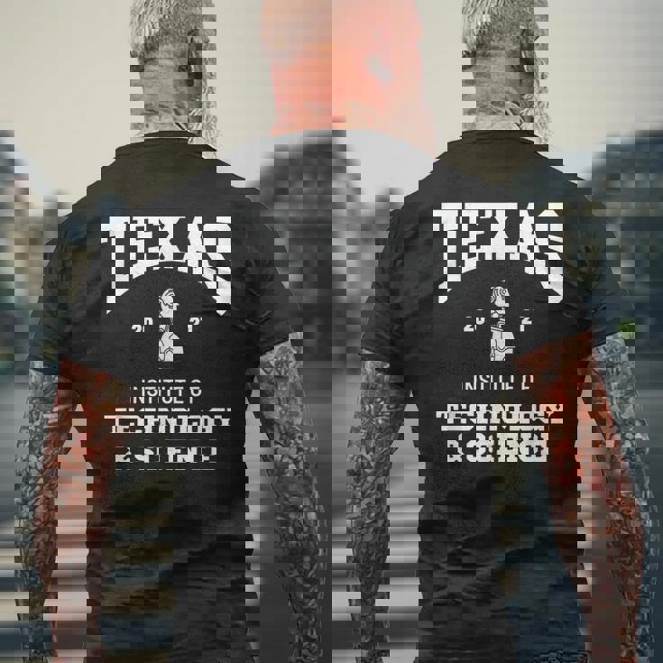 テキサス工科大学 メンズTシャツ バックプリント 高齢者への贈り物