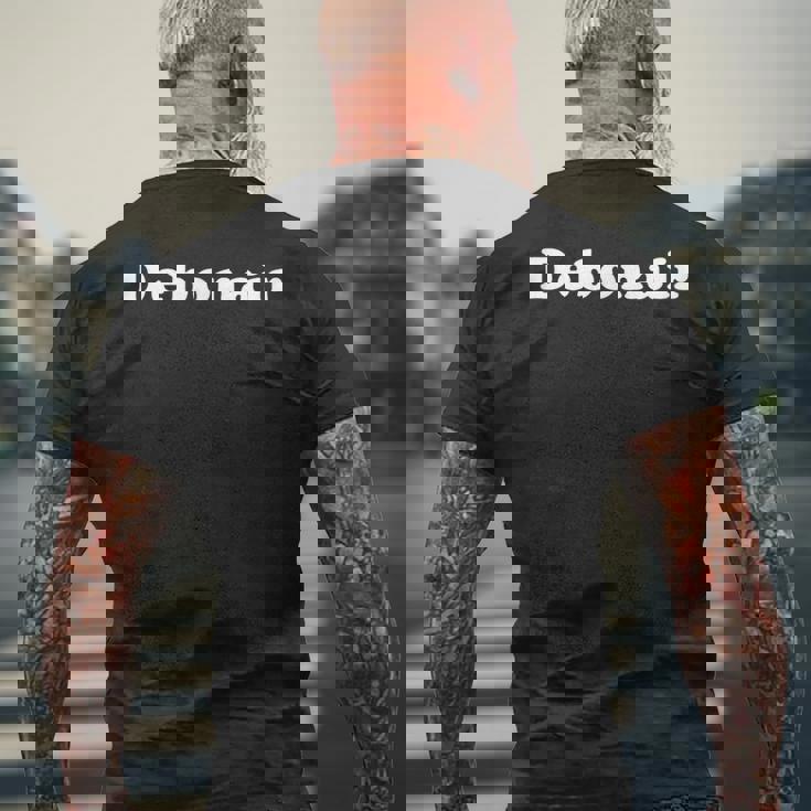 デボネア メンズTシャツ バックプリント 高齢者への贈り物