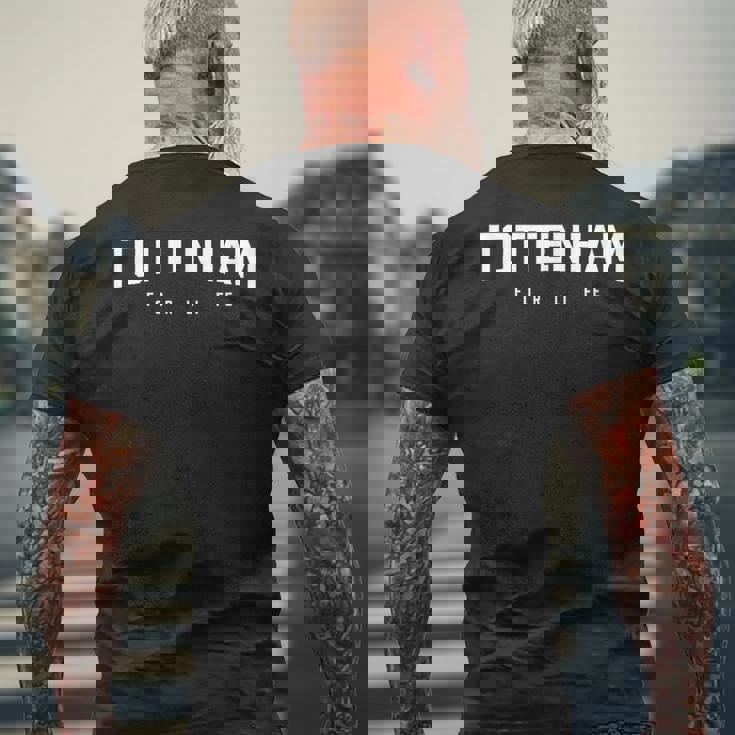 トッテナム・ロイヤルティ・デザイン メンズTシャツ バックプリント 高齢者への贈り物