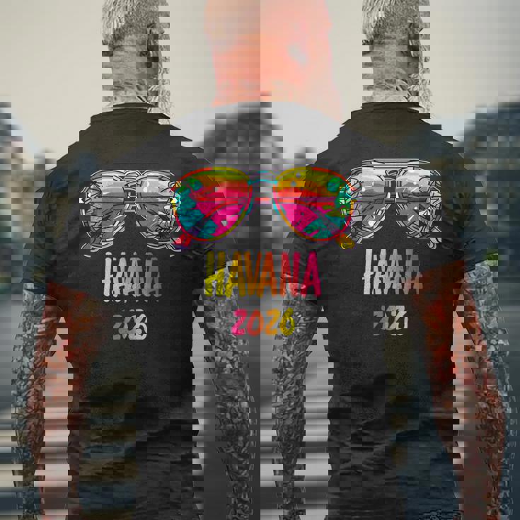 ハバナ 2026 の衣装 ハバナ 2026 メンズTシャツ バックプリント 高齢者への贈り物