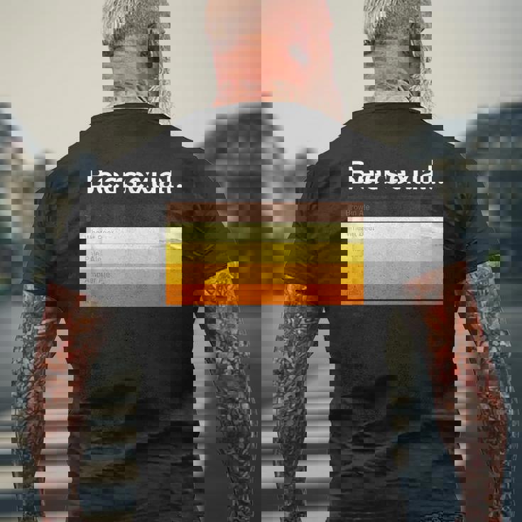 ビアセクシャル、面白いビアトリンカー メンズTシャツ バックプリント 高齢者への贈り物