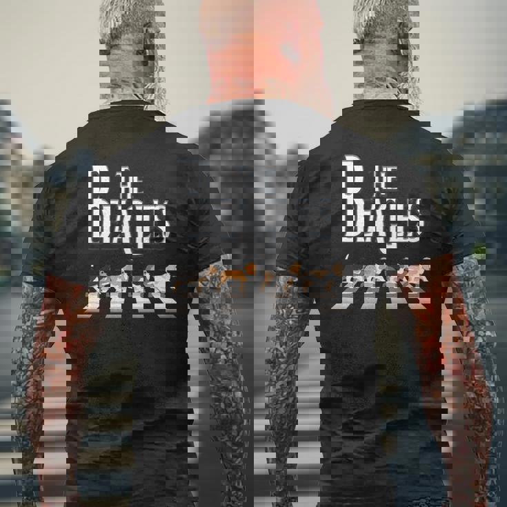 ビーグルス ビーグル犬 面白い ビーグル愛好家に 長袖tシャツ メンズTシャツ バックプリント 高齢者への贈り物