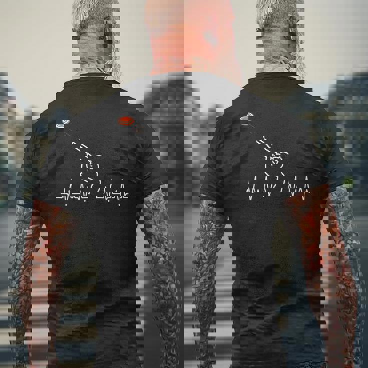 ビートパルス クレイ 射撃 ラブ トラップ 撮影 クレイ メンズTシャツ バックプリント 高齢者への贈り物