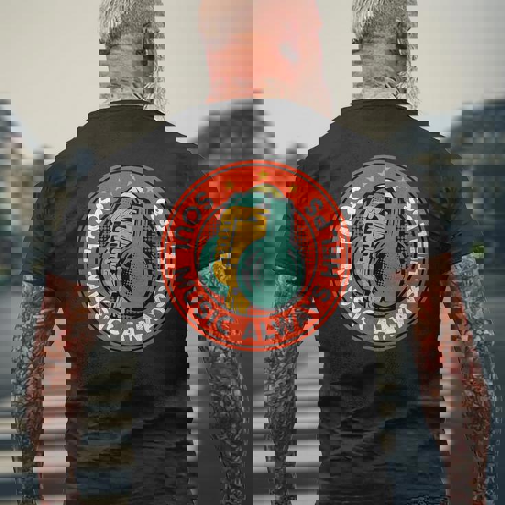 ファンクシャツ ヴィンテージ 70年代 コスチューム レアソウル音楽愛好家に メンズTシャツ バックプリント 高齢者への贈り物