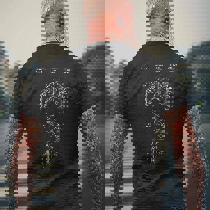 フィルムロール 面白いカメラマンカメラ メンズTシャツ バックプリント 高齢者への贈り物