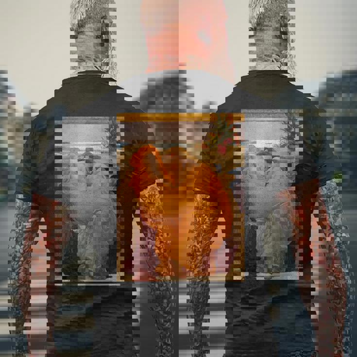 フレデリック・レイトン フレデリック・レイトン フレイムリング メンズTシャツ バックプリント 高齢者への贈り物