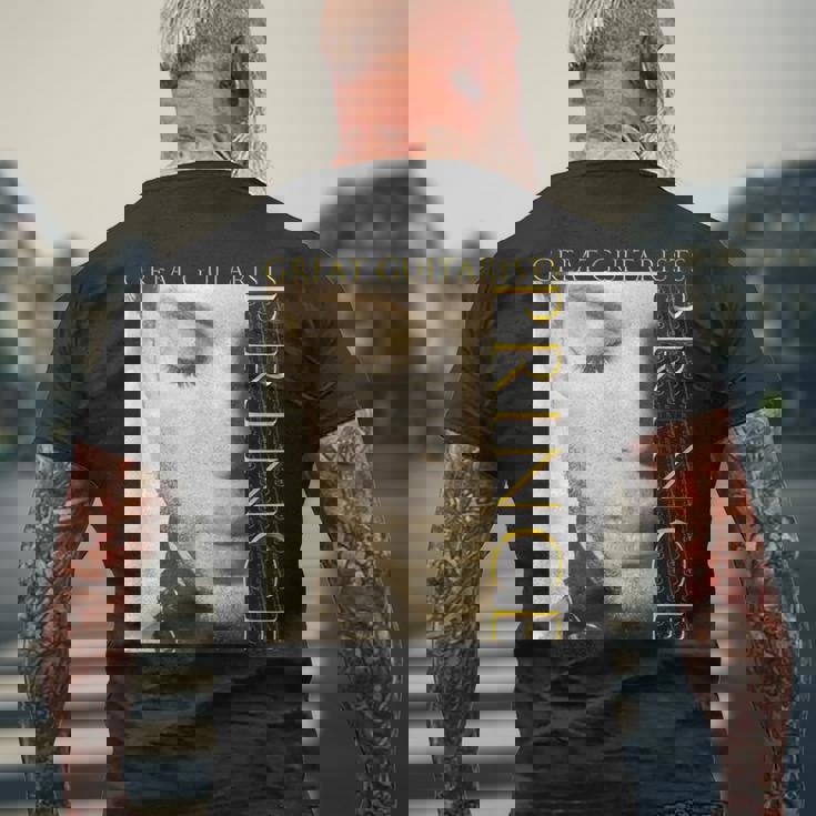 プリンス_パープルレイン_071 メンズTシャツ バックプリント 高齢者への贈り物