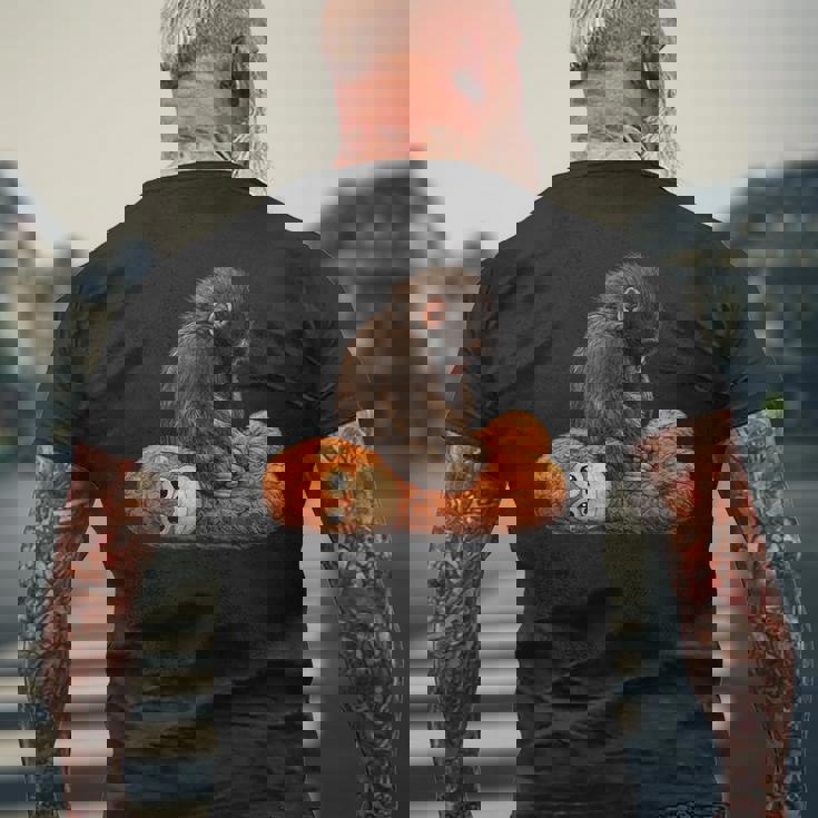 ベイビーモンキーパンチ メンズTシャツ バックプリント 高齢者への贈り物