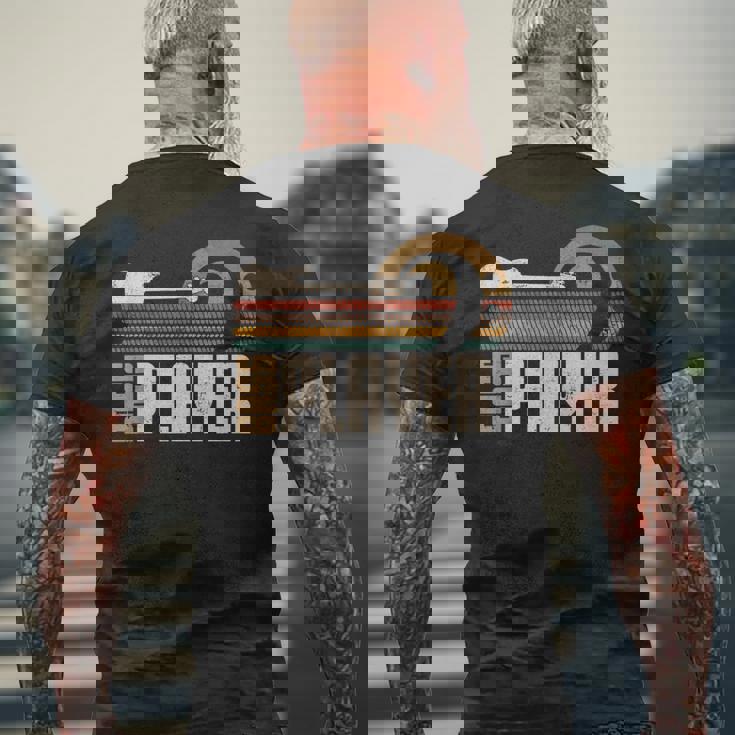 ベーシストのためのベーシストのためのベース ギター プレーヤーの型のベースの音叉のギフト メンズTシャツ バックプリント 高齢者への贈り物