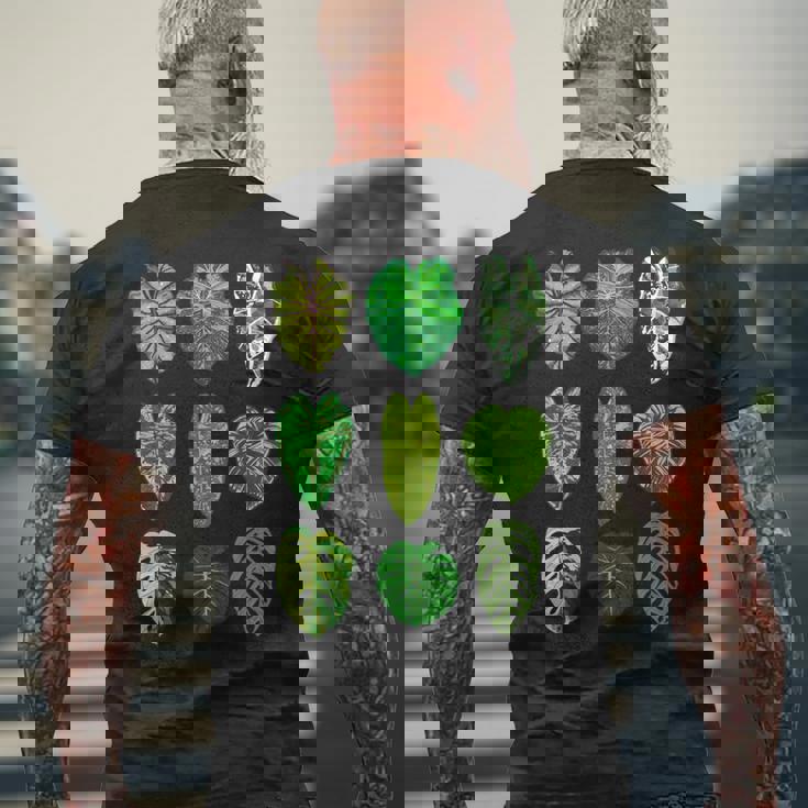 ボタニストガーデン サトイモモンステラ 植物コレクション 葉 長袖tシャツ メンズTシャツ バックプリント 高齢者への贈り物