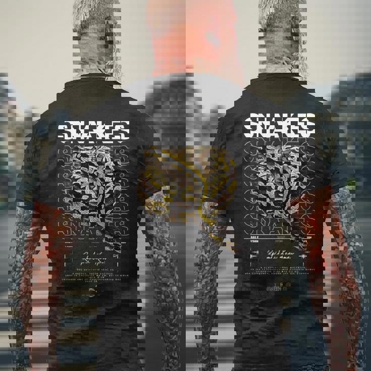 ボールパイソン ストリートウェア レプタイル キーパー 長袖tシャツ メンズTシャツ バックプリント 高齢者への贈り物