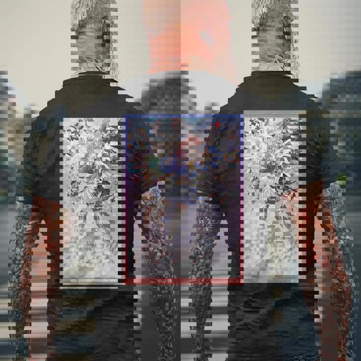 ポールプリンセス デザインb メンズTシャツ バックプリント 高齢者への贈り物