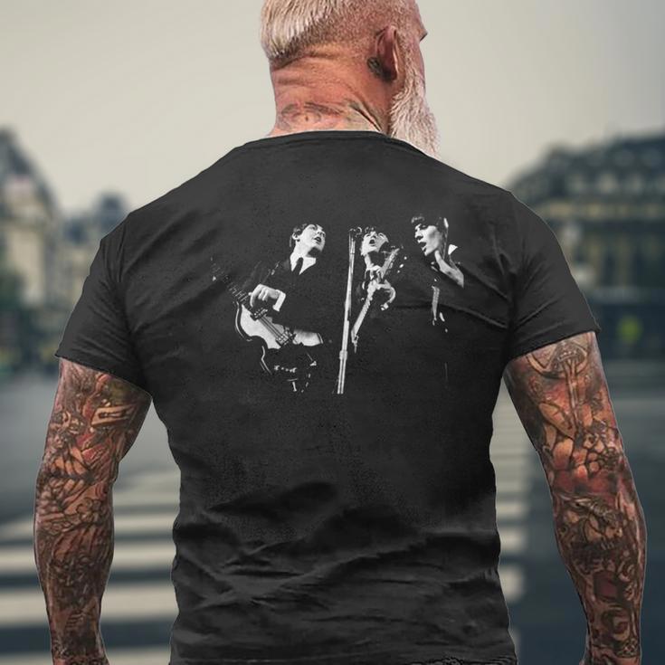 ポール・マッカートニー ジョン・レノン ジョージ・ハリソン ザ・ビートルズ 長袖tシャツ メンズTシャツ バックプリント 高齢者への贈り物