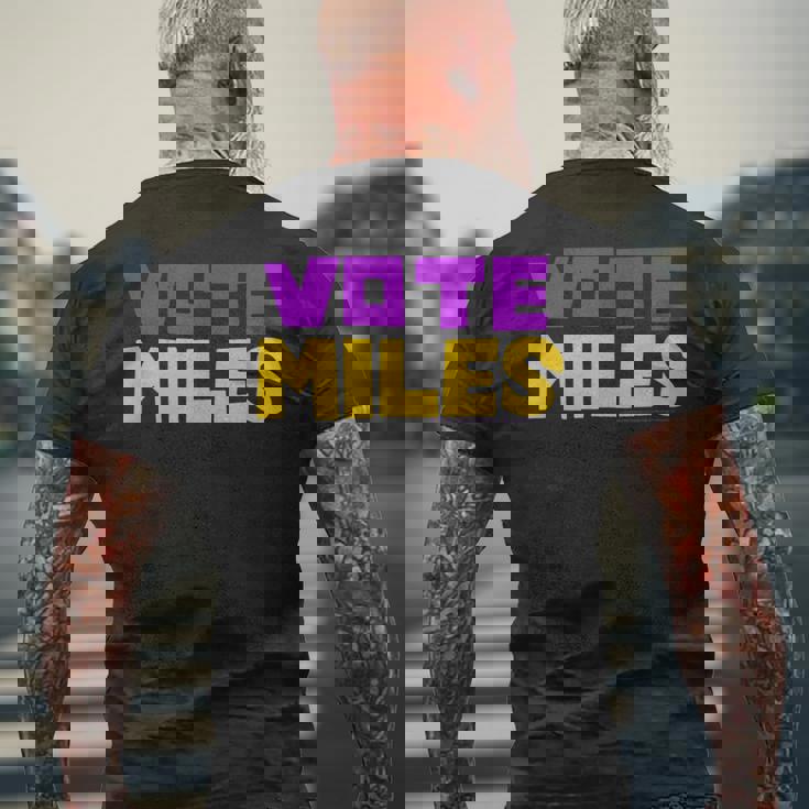 マイルス・デイビス・ヴォート・マイルズ メンズTシャツ バックプリント 高齢者への贈り物