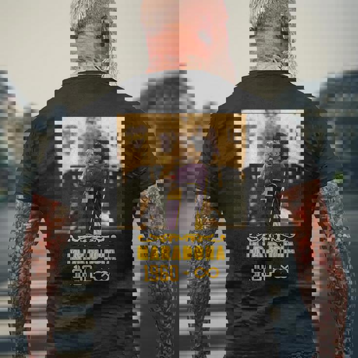 マラドーナ・デスペディーダ・ボカ メンズTシャツ バックプリント 高齢者への贈り物