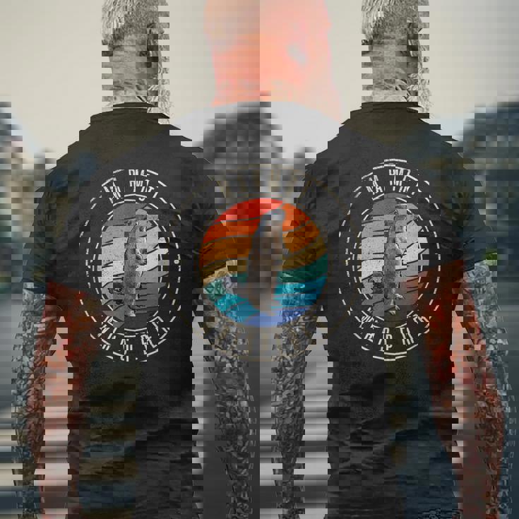 マーモット・ウィスパーラー メンズTシャツ バックプリント 高齢者への贈り物