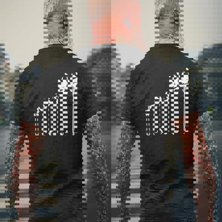 メカニックツール メンズTシャツ バックプリント 高齢者への贈り物