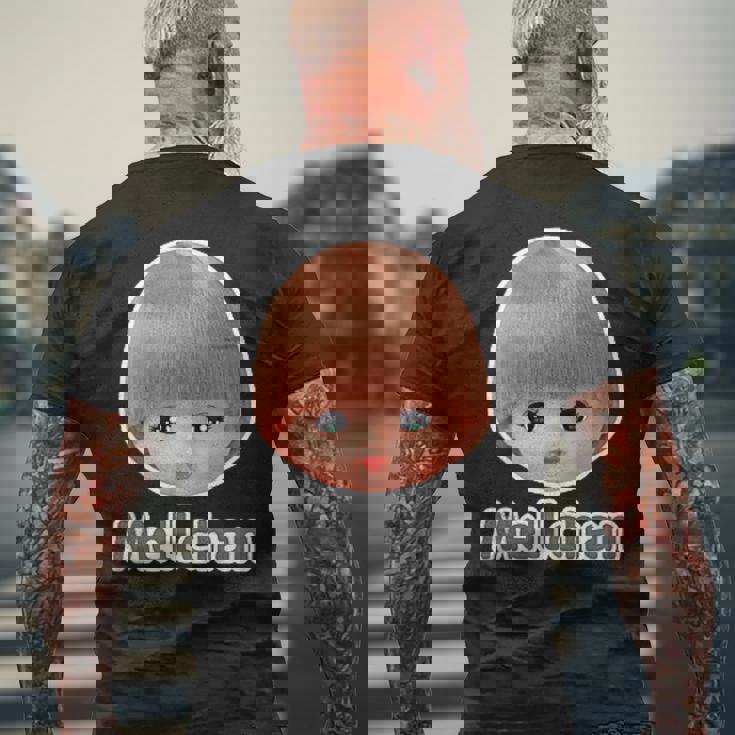 メルちゃん ラブリーフレンズ バックプリント メンズTシャツ バックプリント 高齢者への贈り物