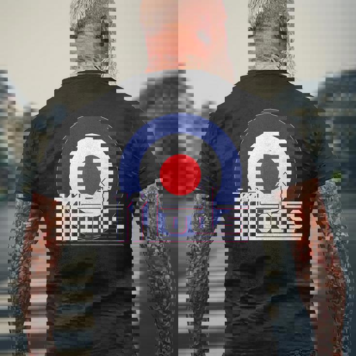 モッズラウンデル メンズTシャツ バックプリント 高齢者への贈り物