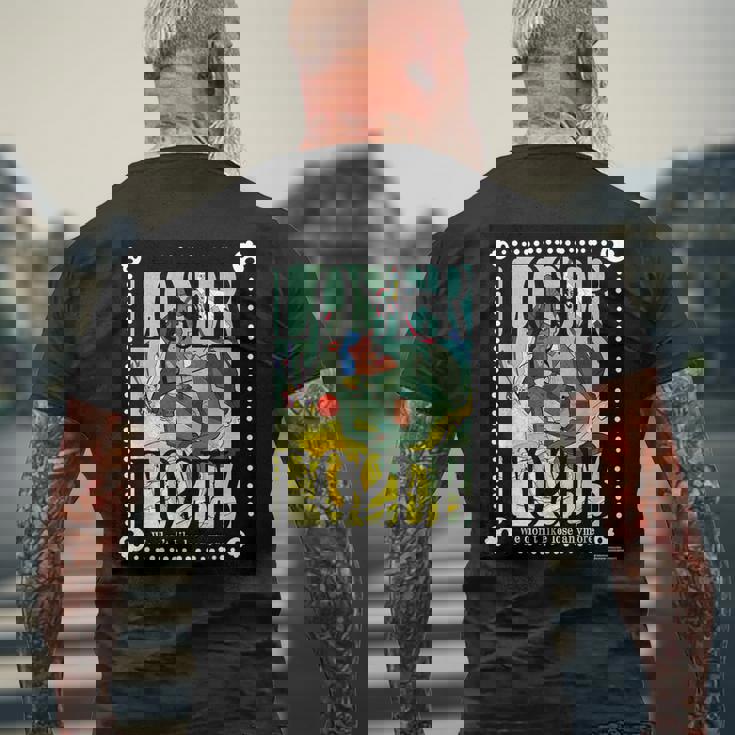 ヤッターマン G メンズTシャツ バックプリント 高齢者への贈り物