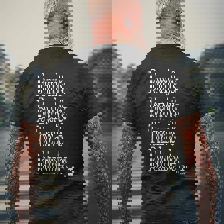 ヤッターマン I メンズTシャツ バックプリント 高齢者への贈り物