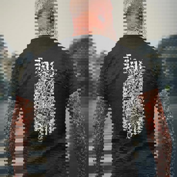 ルネサンス フェスティバル コスチューム Deusult シャツ メンズTシャツ バックプリント 高齢者への贈り物