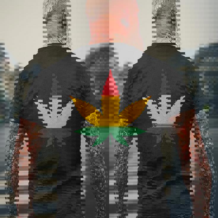 レゲエtシャツとラスタカラーtシャツ メンズ メンズTシャツ バックプリント 高齢者への贈り物