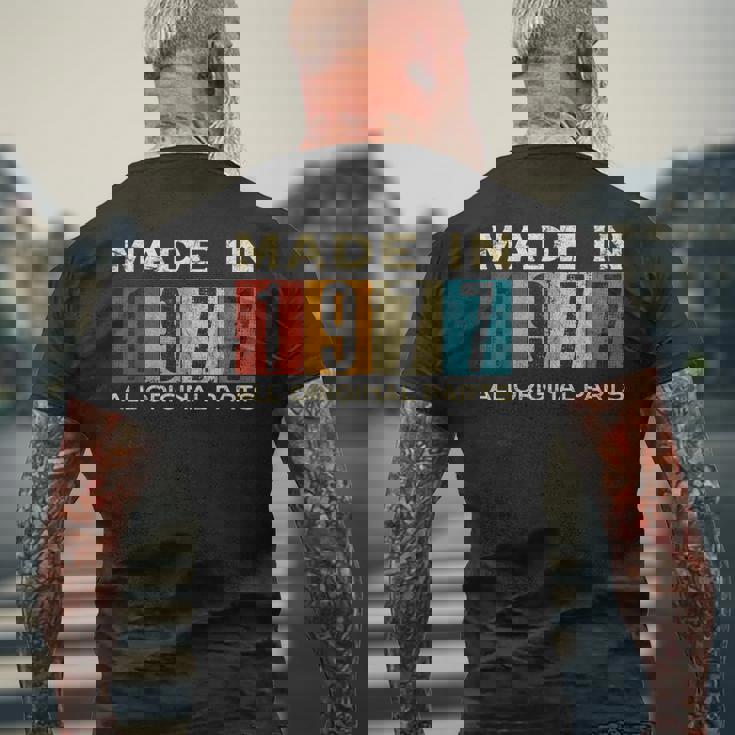 レトロ 1977 オールオリジナルパーツ ヴィンテージ 1977年製 メンズ レディース メンズTシャツ バックプリント 高齢者への贈り物