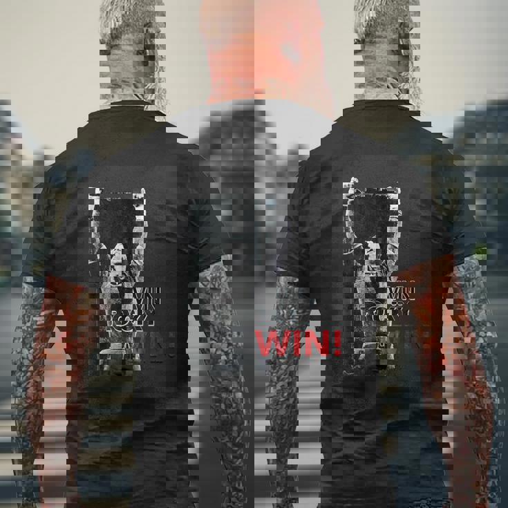 ロッキーウィン ロッキーウィン メンズTシャツ バックプリント 高齢者への贈り物