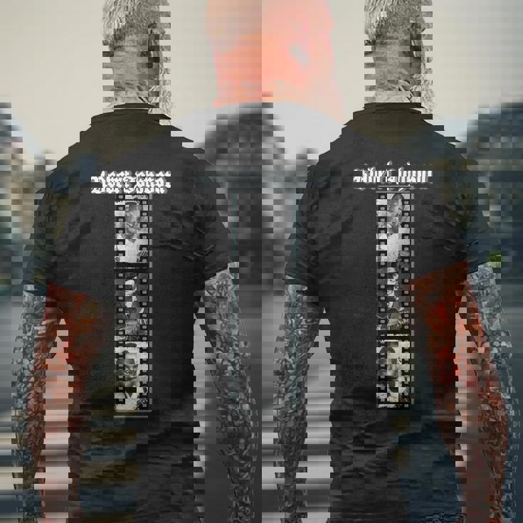 ロバートジョンソン_002 メンズTシャツ バックプリント 高齢者への贈り物