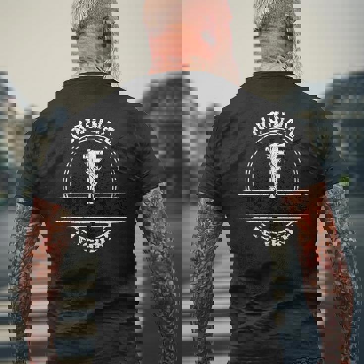 ロングホーン ブルtx レジェンド テキサス生まれのオリジナル商品 メンズTシャツ バックプリント 高齢者への贈り物