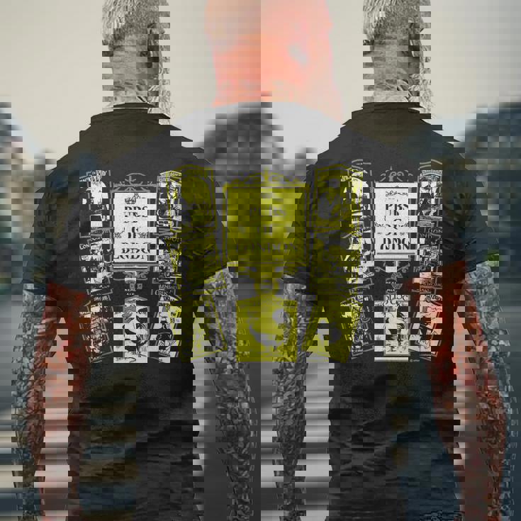 ロンドンスプラッシュパブ・オブ・ロンドン メンズTシャツ バックプリント 高齢者への贈り物