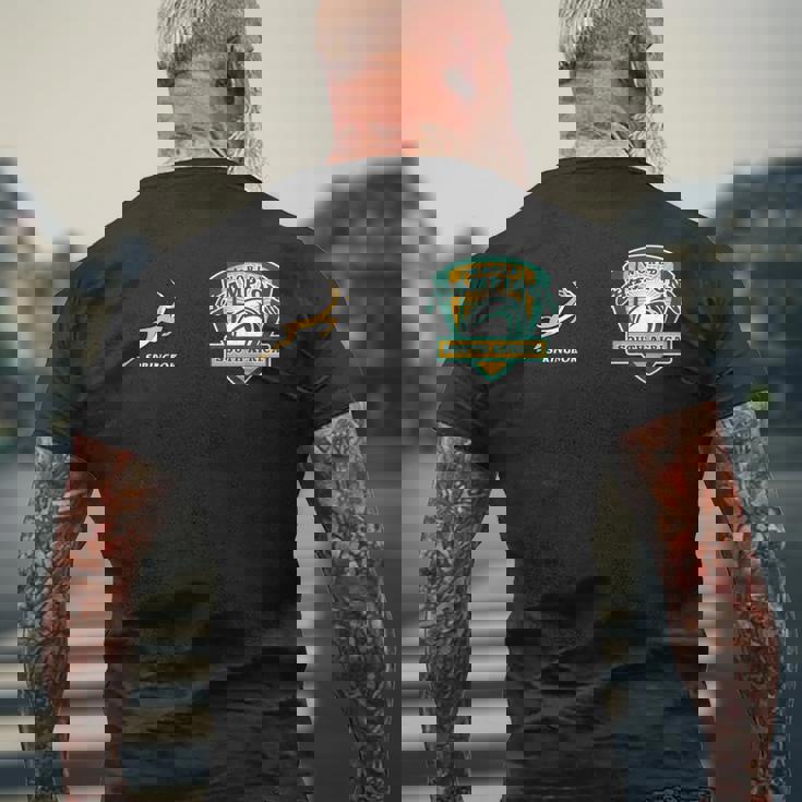 ワールドチャンピオンpringbok Bokke 南アフリカ ラグビー 長袖tシャツ メンズTシャツ バックプリント 高齢者への贈り物