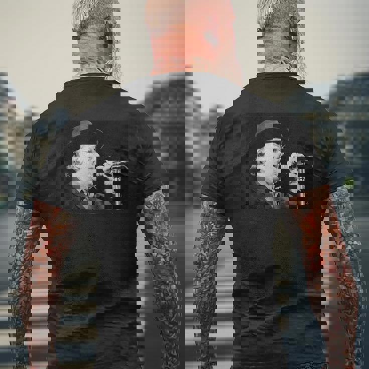 ヴァン・モリソン Back On Top Tour 1999 メンズTシャツ バックプリント 高齢者への贈り物