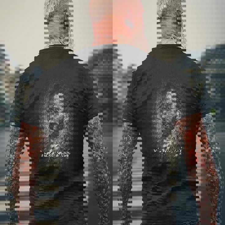 ヴィンセント・ヴァン・ゴッホ 自画像 メンズTシャツ バックプリント 高齢者への贈り物