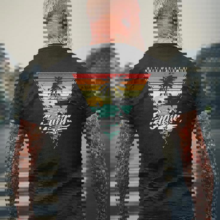 ヴィンテージ ハファ アダイアドベンチャー 671 グアム メンズTシャツ バックプリント 高齢者への贈り物