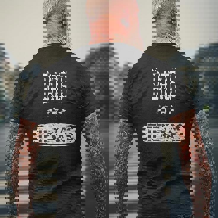 ヴィンテージ パリ テキサス メンズTシャツ バックプリント 高齢者への贈り物