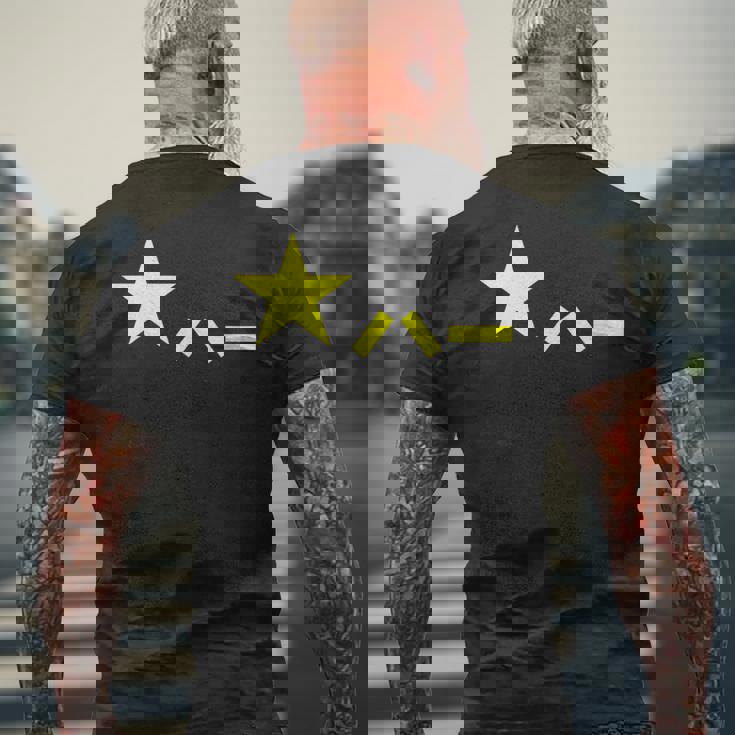 中国軍人民解放軍旗中国武装部隊 メンズTシャツ バックプリント 高齢者への贈り物