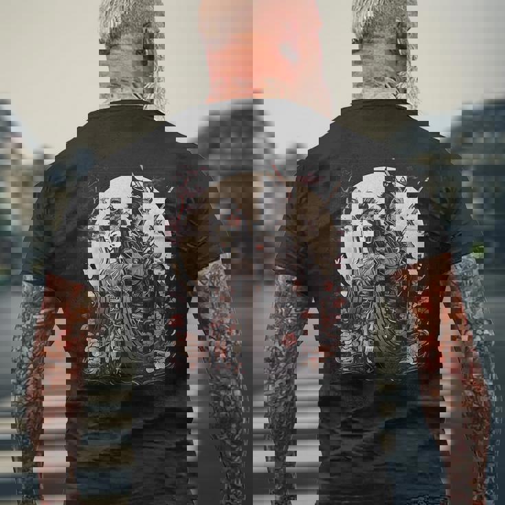 古代日本の神 イザナギイザナミ日本神話 メンズTシャツ バックプリント 高齢者への贈り物