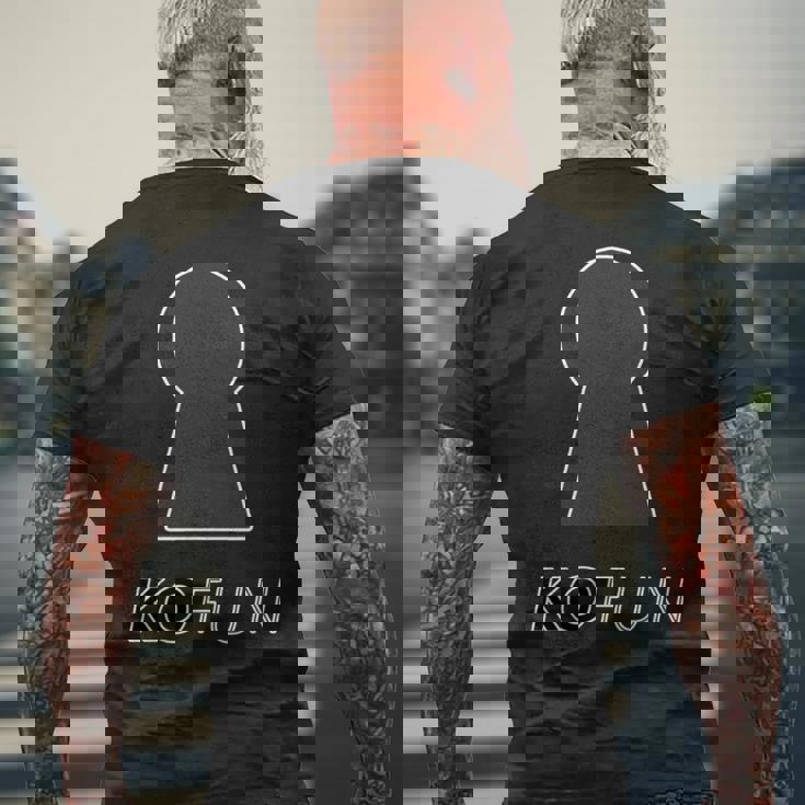 古墳 Kofun【変なデザイン屋さん】歴史 かわいい 面白い 長袖tシャツ メンズTシャツ バックプリント 高齢者への贈り物