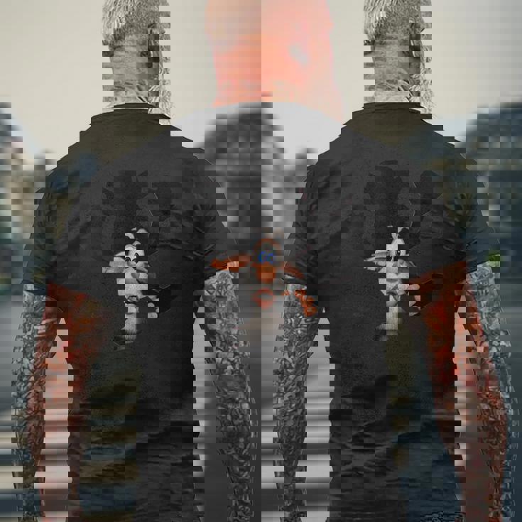 壁穴 ブーバ メンズTシャツ バックプリント 高齢者への贈り物