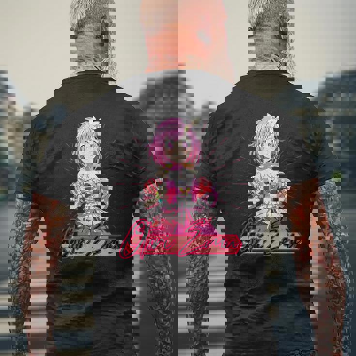 大鳥えむ メンズTシャツ バックプリント 高齢者への贈り物