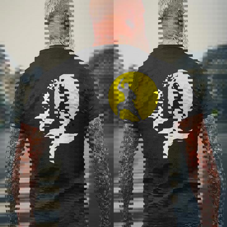 忍者訓練道場tシャツ 黒手裏剣ライトtシャツ メンズTシャツ バックプリント 高齢者への贈り物